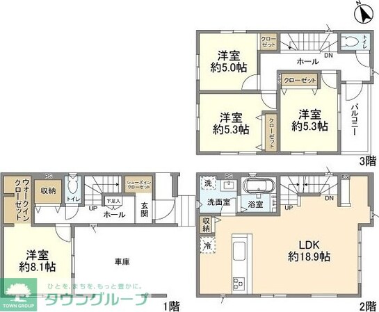 Kolet鳩ケ谷#04の物件内観写真